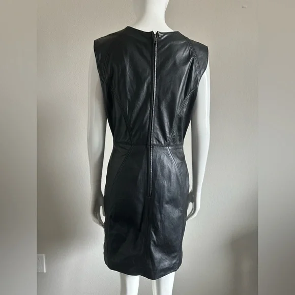 Aqua 100% leather woman’s dress - Picture 2 of 11